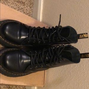 Dr. Martens Jaden smooth leather Platform boots